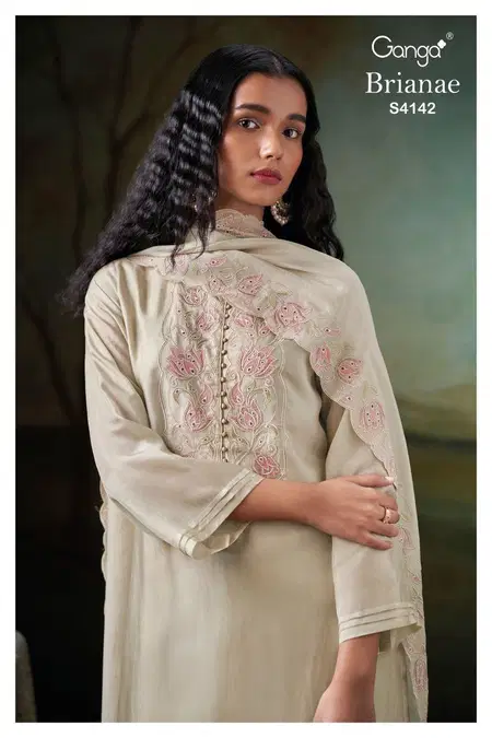 Brianae 4142 By Ganga Best Designer Salwar Suits Wholesale Shop In Surat